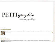 Tablet Screenshot of petitgraphie.blogspot.com