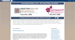 Desktop Screenshot of dentist-reston-va.blogspot.com