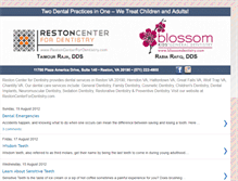 Tablet Screenshot of dentist-reston-va.blogspot.com