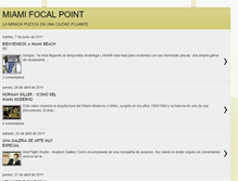 Tablet Screenshot of miamifocalpoint.blogspot.com
