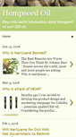 Mobile Screenshot of hempseed-oil.blogspot.com