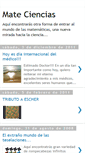 Mobile Screenshot of comunicamateciencias.blogspot.com