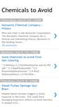 Mobile Screenshot of chemicalstoavoid.blogspot.com