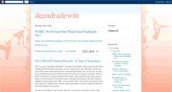 Desktop Screenshot of deandradewitt.blogspot.com