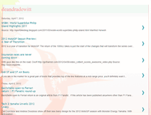 Tablet Screenshot of deandradewitt.blogspot.com