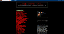 Desktop Screenshot of a-kaleidoscope-rotated.blogspot.com