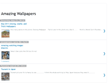 Tablet Screenshot of amazingwallpapers29.blogspot.com
