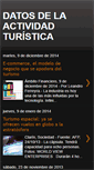 Mobile Screenshot of datosdeturismo.blogspot.com