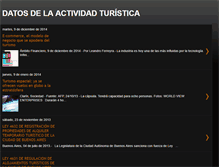 Tablet Screenshot of datosdeturismo.blogspot.com