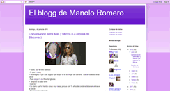 Desktop Screenshot of elbloggdemanoloromero.blogspot.com