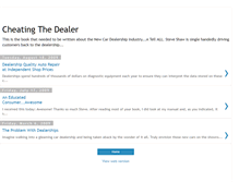 Tablet Screenshot of cheatingthedealer.blogspot.com