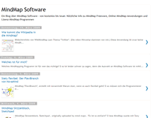 Tablet Screenshot of mindmap--software.blogspot.com