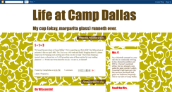 Desktop Screenshot of lifeatcampdallas.blogspot.com