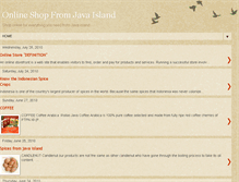 Tablet Screenshot of javaisland-onlineshop.blogspot.com