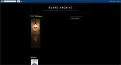 Desktop Screenshot of boardarchive.blogspot.com