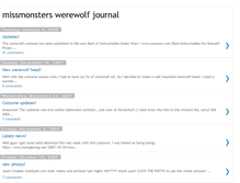 Tablet Screenshot of missmonsterwerewolf.blogspot.com