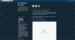 Desktop Screenshot of elcatodicoerrante.blogspot.com