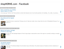 Tablet Screenshot of horneblogonline.blogspot.com
