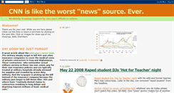 Desktop Screenshot of cnnistheworstever.blogspot.com