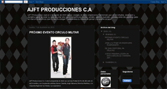 Desktop Screenshot of ajftproducciones.blogspot.com