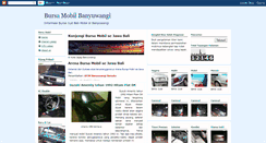 Desktop Screenshot of bursamobilbanyuwangi.blogspot.com