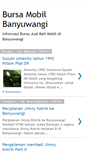 Mobile Screenshot of bursamobilbanyuwangi.blogspot.com