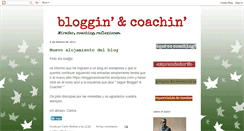 Desktop Screenshot of blogginandcoachin.blogspot.com