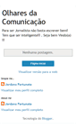 Mobile Screenshot of olharesdacomunicacao.blogspot.com