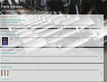 Tablet Screenshot of farisfitness.blogspot.com