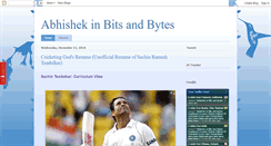 Desktop Screenshot of abhishek-bit.blogspot.com