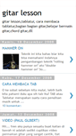 Mobile Screenshot of gitarlesson.blogspot.com