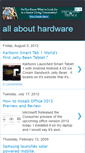 Mobile Screenshot of hardwarebites.blogspot.com