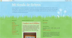 Desktop Screenshot of mitiendadefieltro.blogspot.com