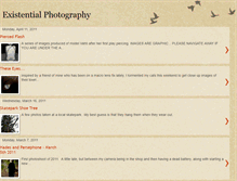 Tablet Screenshot of existentialphotography.blogspot.com