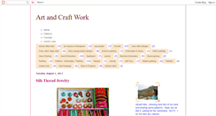 Desktop Screenshot of mitu-artcraftwork.blogspot.com