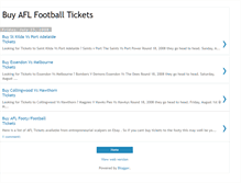 Tablet Screenshot of buy-afl-football-tickets.blogspot.com