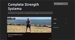 Desktop Screenshot of completestrength.blogspot.com