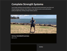 Tablet Screenshot of completestrength.blogspot.com