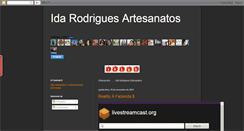 Desktop Screenshot of idarodriguesartesanatos.blogspot.com