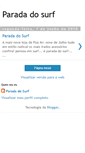 Mobile Screenshot of paradadosurf.blogspot.com