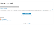 Tablet Screenshot of paradadosurf.blogspot.com
