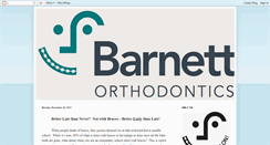 Desktop Screenshot of barnettortho.blogspot.com