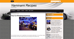 Desktop Screenshot of naminamirecipes.blogspot.com