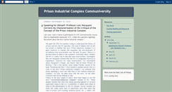 Desktop Screenshot of prison-industrialcomplex.blogspot.com