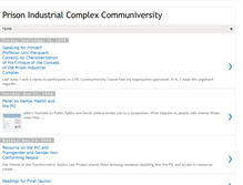 Tablet Screenshot of prison-industrialcomplex.blogspot.com