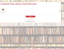 Tablet Screenshot of cortlandlibraryys.blogspot.com