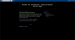 Desktop Screenshot of imrescue.blogspot.com