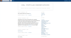 Desktop Screenshot of popularobservations.blogspot.com