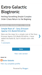 Mobile Screenshot of extrogalactic.blogspot.com