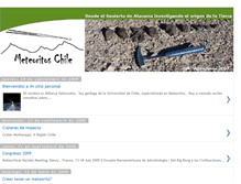 Tablet Screenshot of meteoritos-chile.blogspot.com